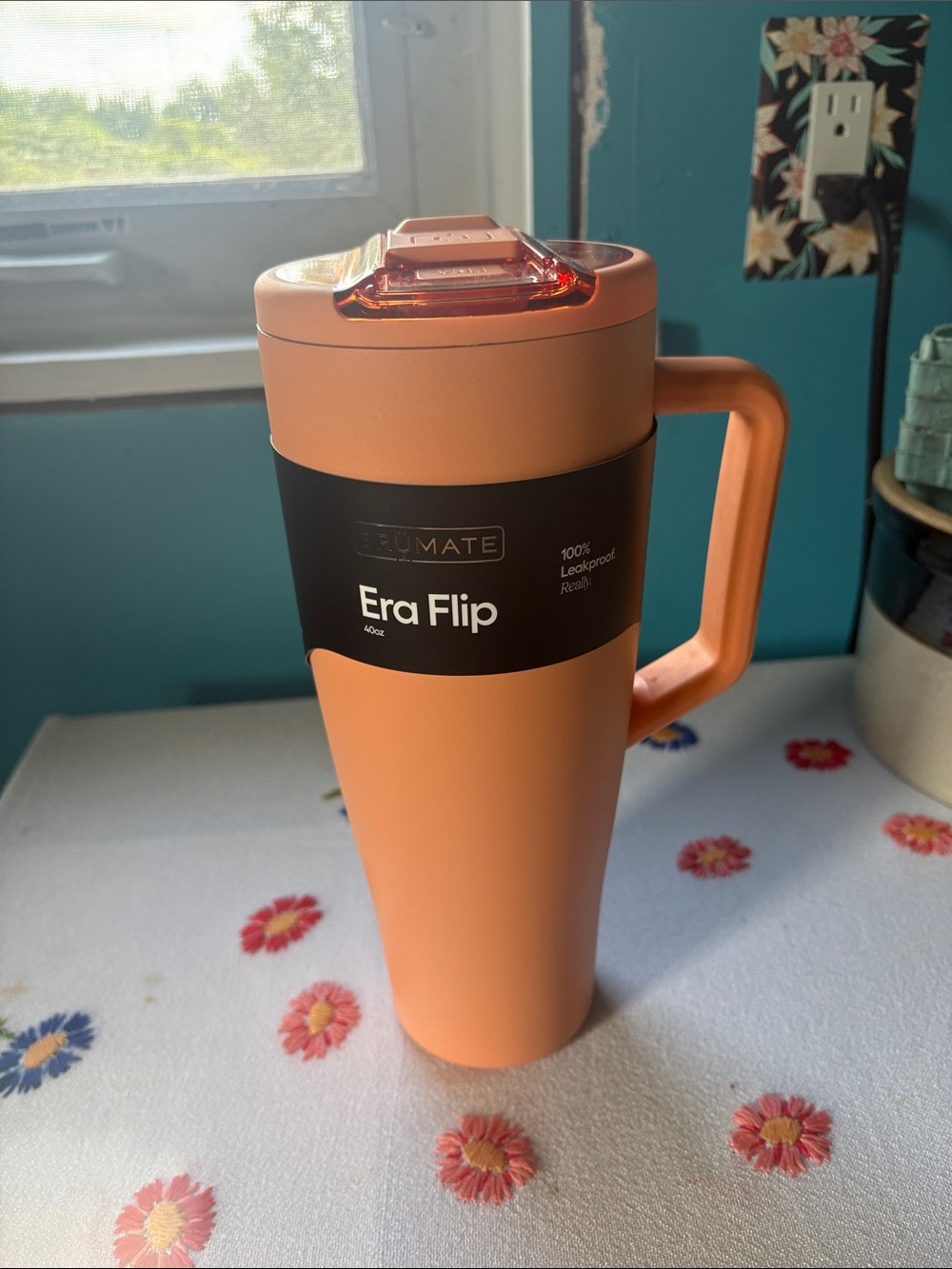 Era Flip 40 0zTravel Mug - Peach